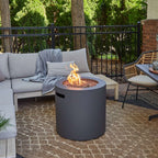 Real Flame Aegean 24" Round Fire Table