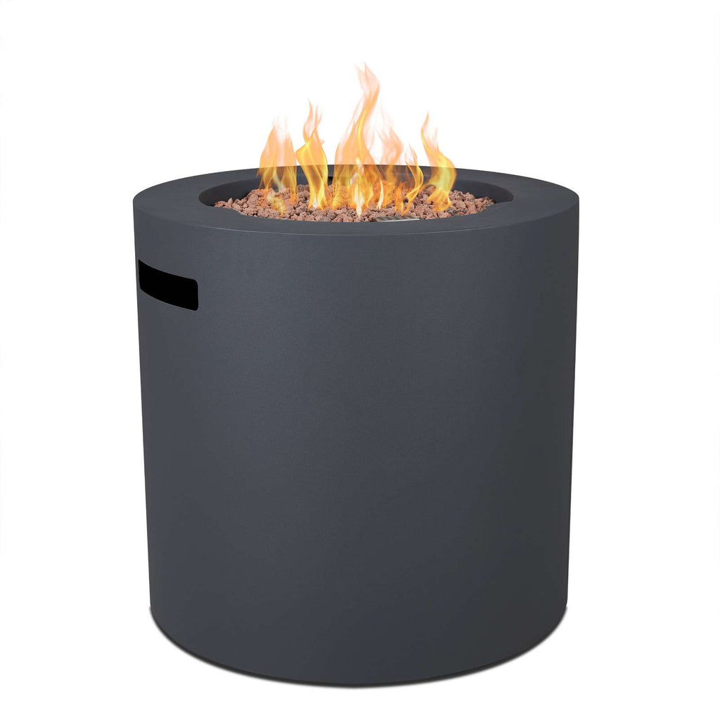 Real Flame Aegean 24" Round Fire Table