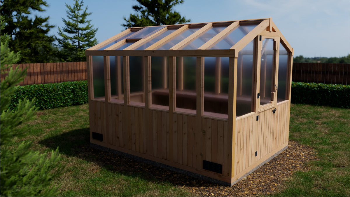 Outdoor Living Today Cedar Greenhouse | 8×12