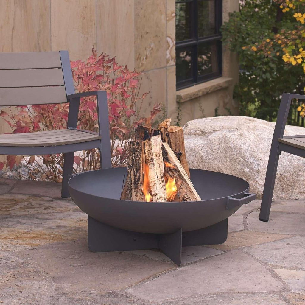 Real Flame Anson Wood Burning Fire Pit