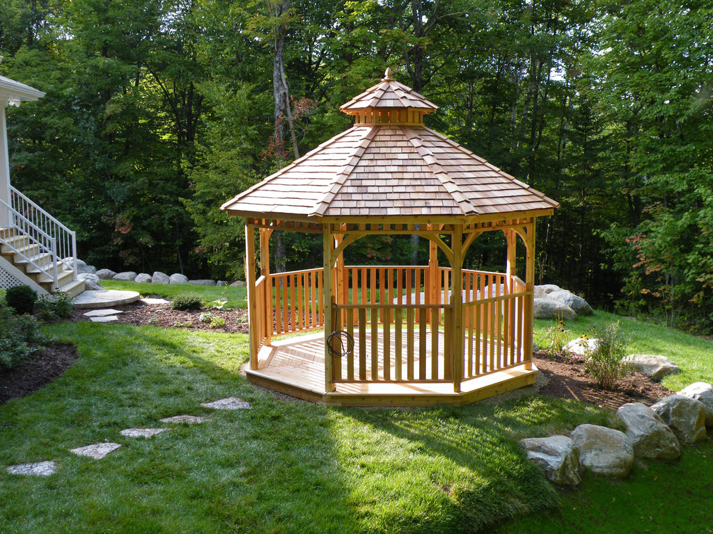 Outdoor Living Today 12′ Bayside Panelized Octagon Gazebo