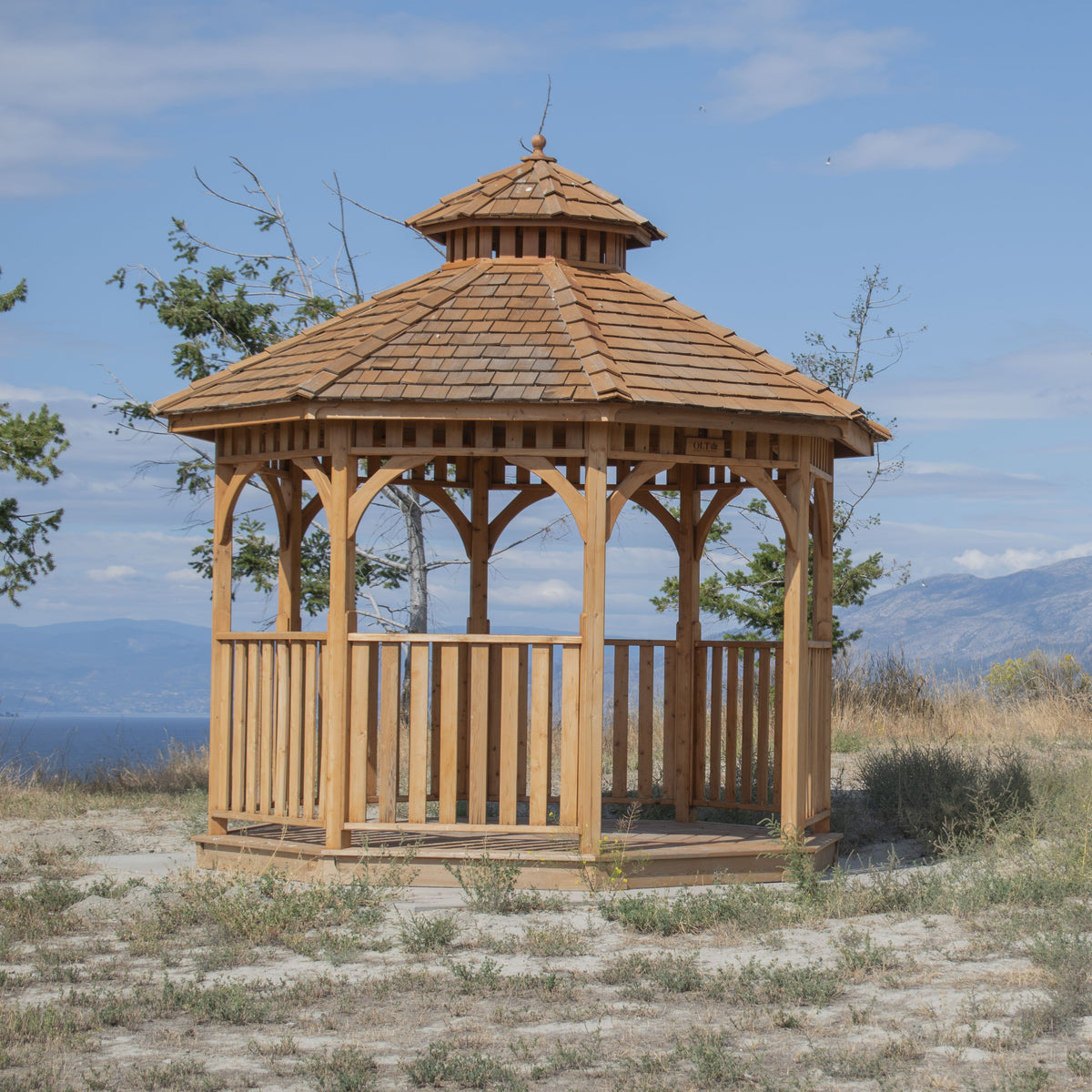 Outdoor Living Today 10′ Bayside Panelized Octagon Gazebo