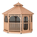 Outdoor Living Today 12′ Bayside Gazebo with Screen Kit
