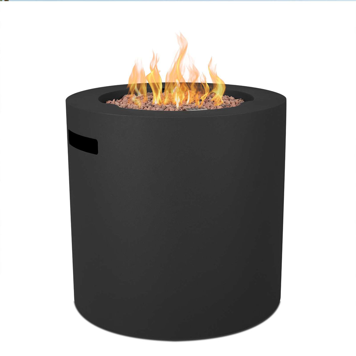 Real Flame Aegean 24" Round Fire Table