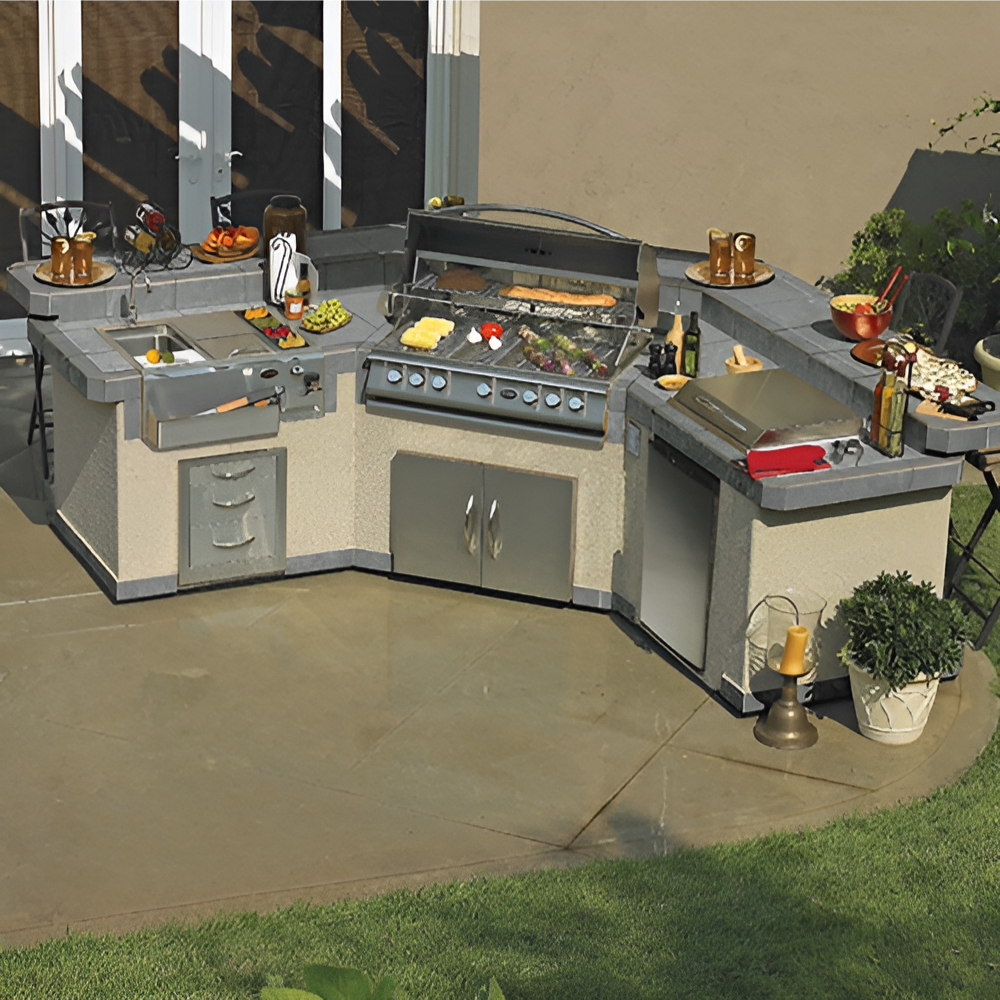 Cal Flame BBQ Kitchen Island Laguna Pavilion - GPV3100