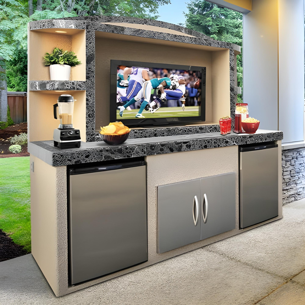 Cal Flame Outdoor Entertainment Centers