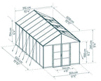 Canopia Aria 10' Greenhouse - Black