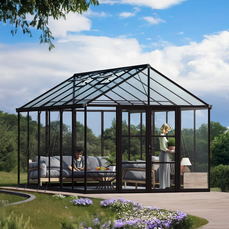Canopia Aria 10' Greenhouse - Black