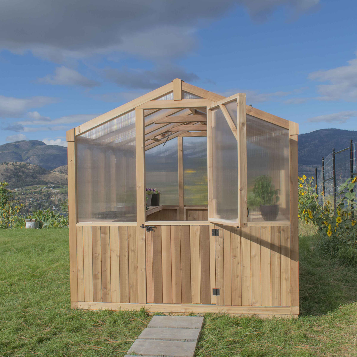 Outdoor Living Today Cedar Greenhouse | 8×12