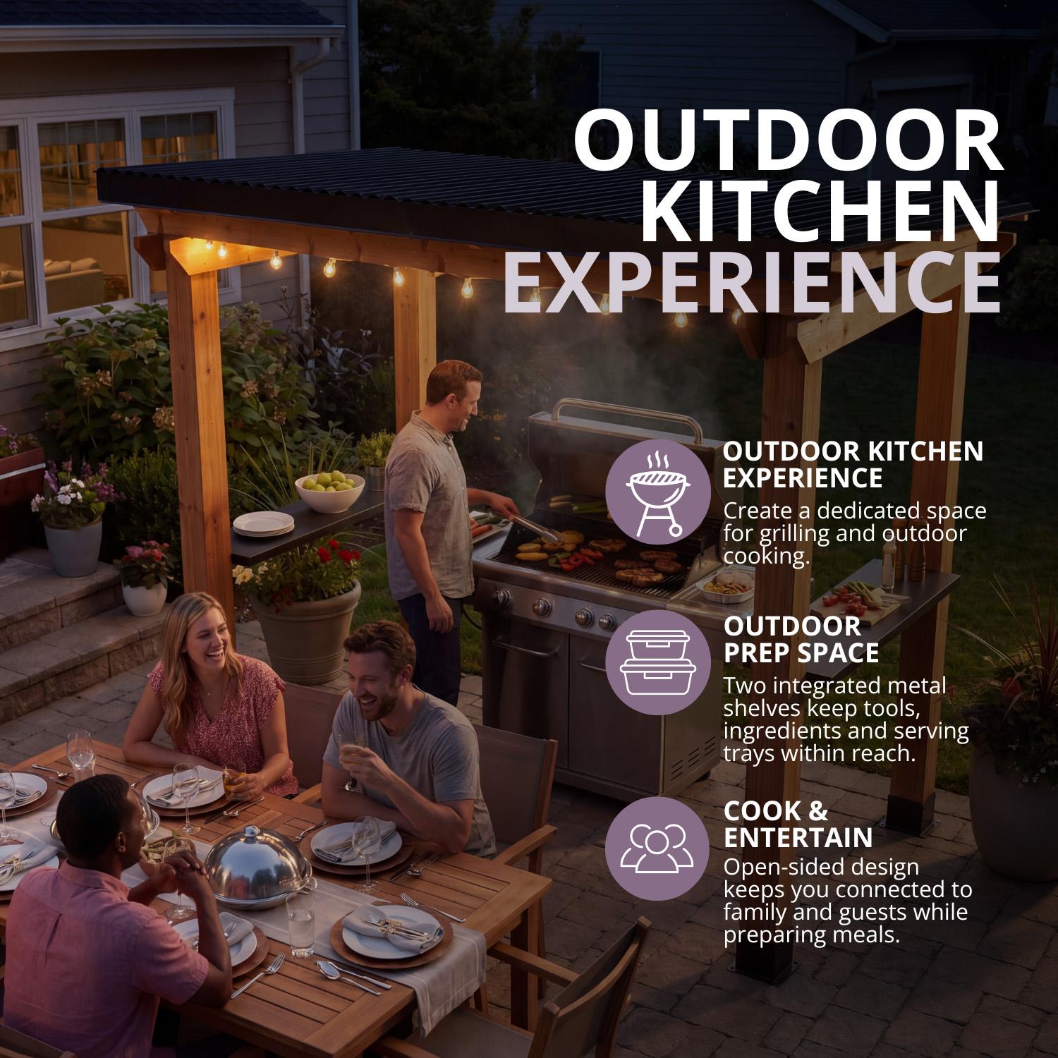 Outdoor Living Today Grill Gazebo | 8x5