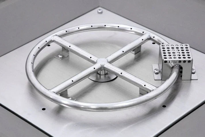 Elementi Rocky Propane Square Fire Table