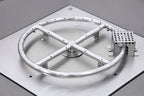 Elementi Rocky Propane Square Fire Table