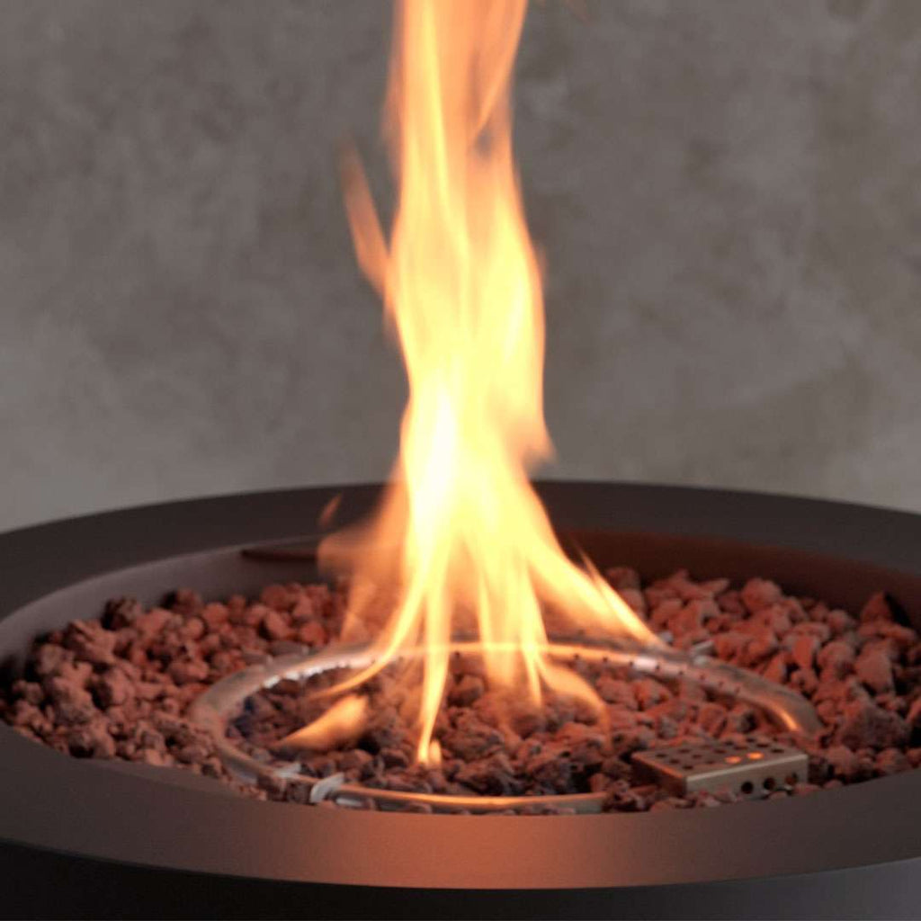 Real Flame Aegean 24" Round Fire Table