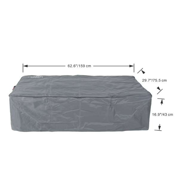 Elementi Plus Varna Marble Porcelain Fire Table