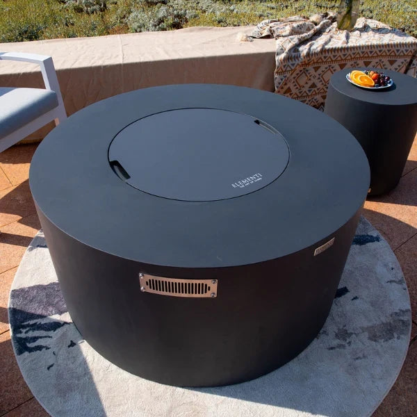 Elementi Pacaya Round Fire Table