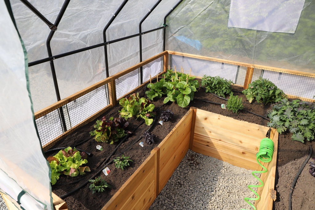 Outdoor Living Today Garden In a Box | 8 x 8 with Greenhouse