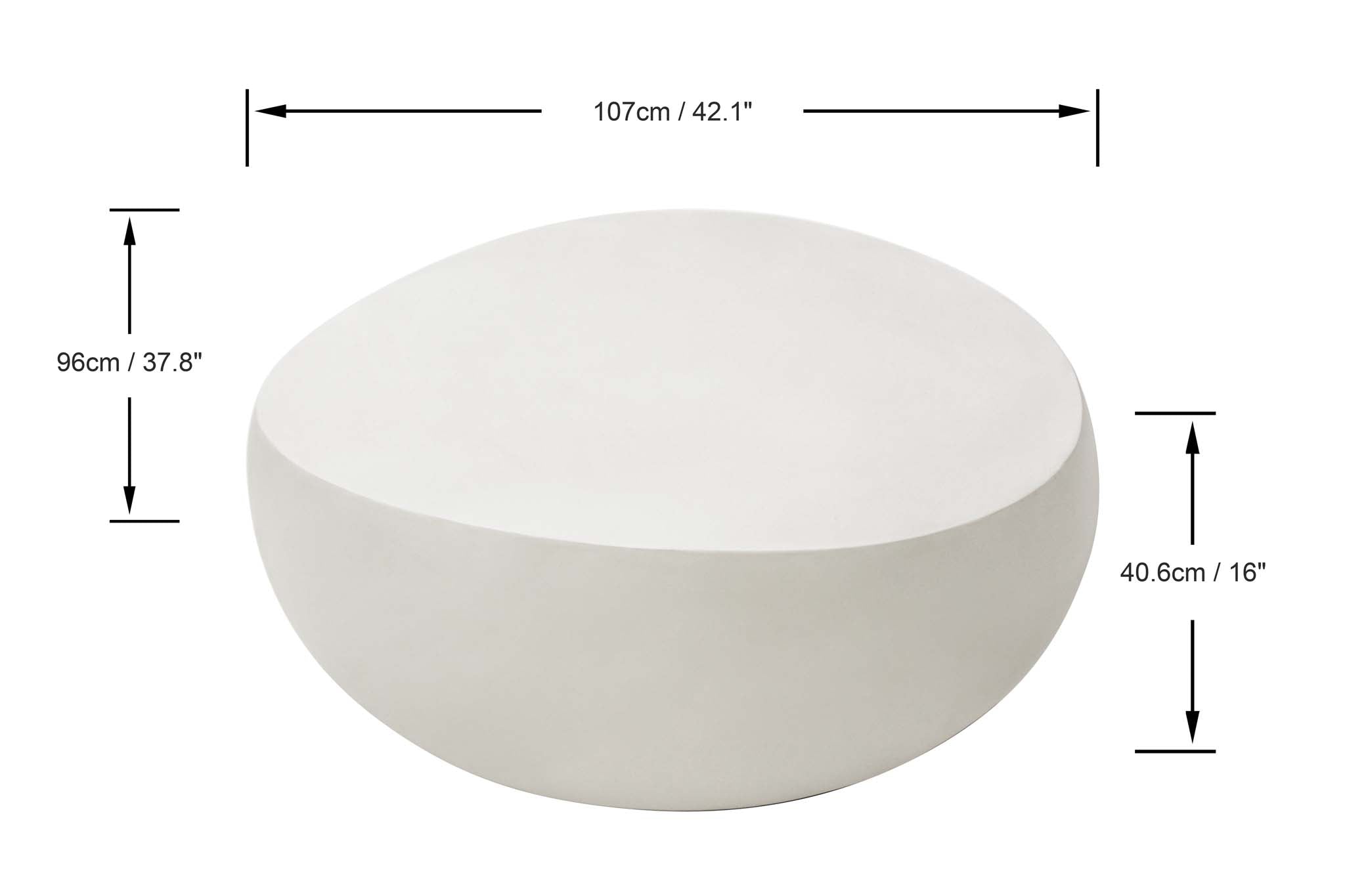 Elementi Ikaria Cobble Series - Coffee Tables