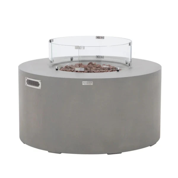Elementi Pacaya Round Fire Table
