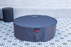 Elementi Plus Rose Bowl Round Concrete Fire Bowl