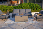 Elementi Rocky Propane Square Fire Table