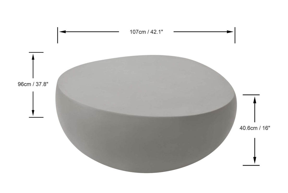 Elementi Ikaria Cobble Series - Coffee Tables