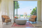 Elementi Ikaria Cobble Series - Coffee Tables