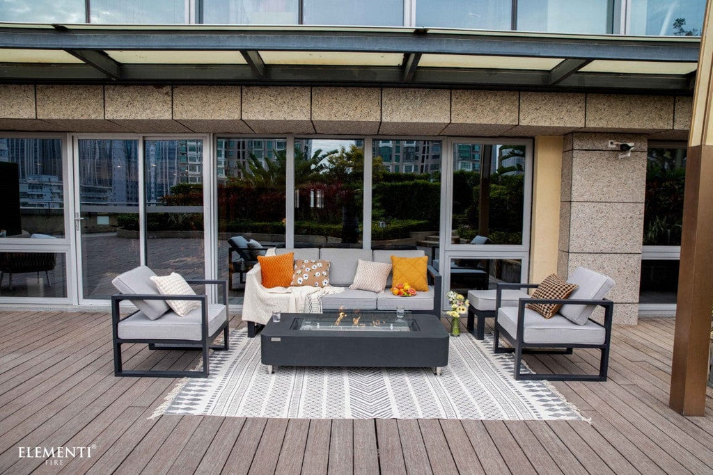Elementi Sydney Bio-Ethanol Concrete Fire Table