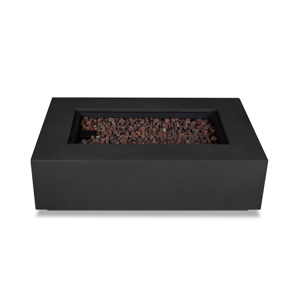 Real Flame Aegean 50" Rectangle Propane or Natural Gas Fire Pit Table