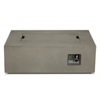 Real Flame Aegean 42" Rectangle Propane or Natural Gas Fire Pit Table