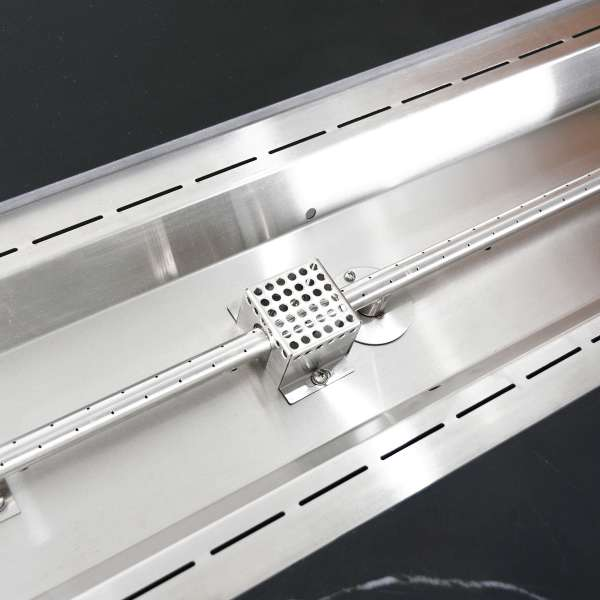 Elementi Plus Varna Marble Porcelain Fire Table