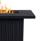 Real Flame Calvin Fire Pit Table With Hidden Propane Tank