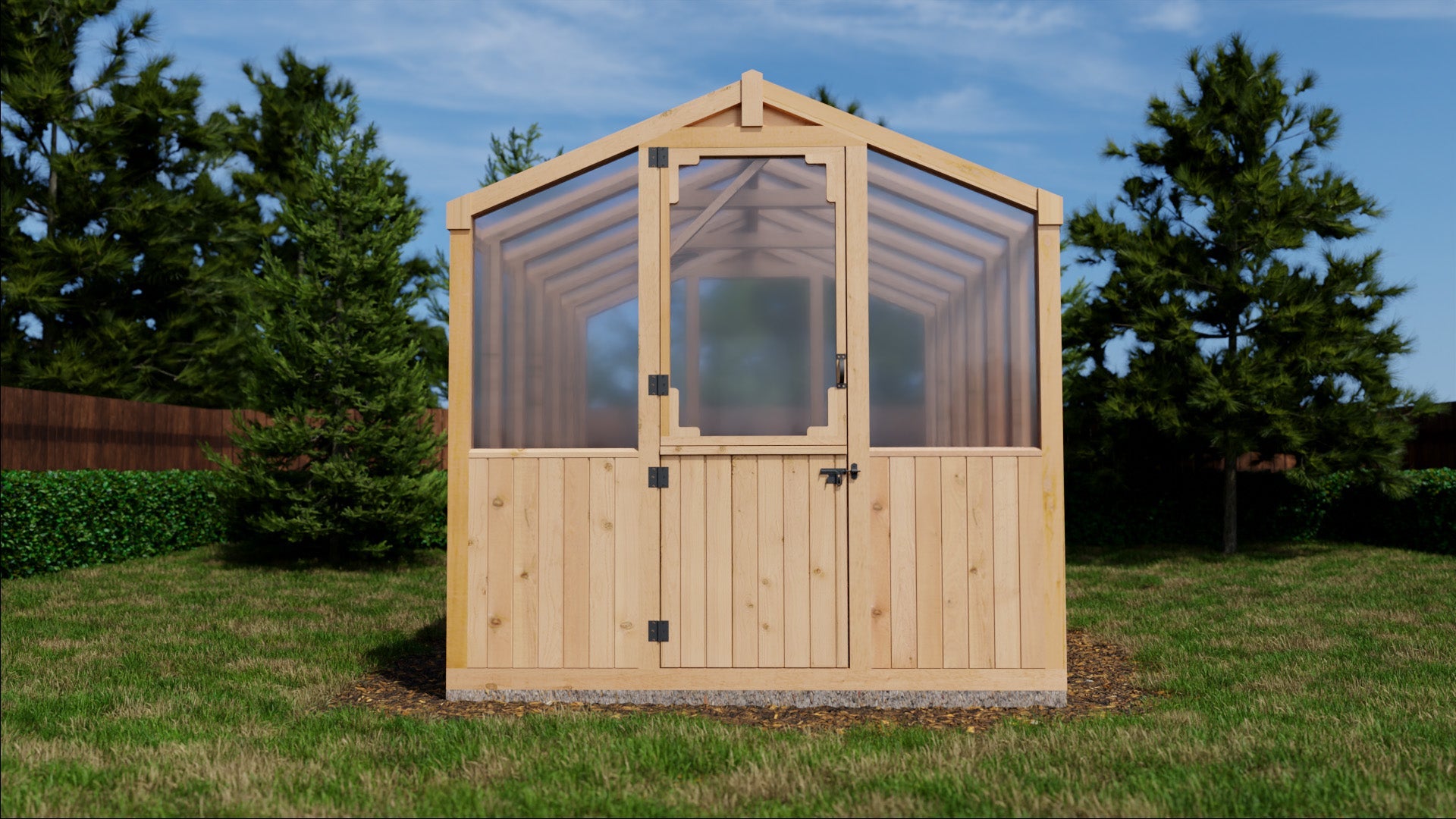 Outdoor Living Today Cedar Greenhouse | 8×12