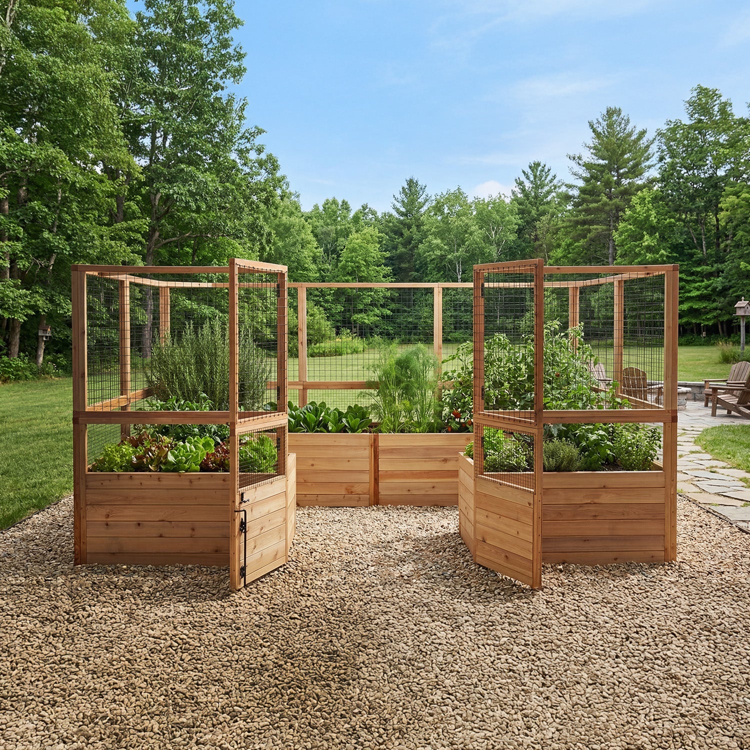 Outdoor Living Today Garden in a Box with Deer Fence | 12×8