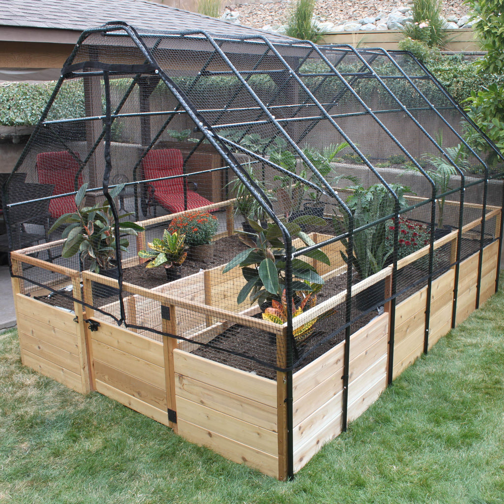 Outdoor Living Today Garden in a Box with Birdnetting Cover | 8×12