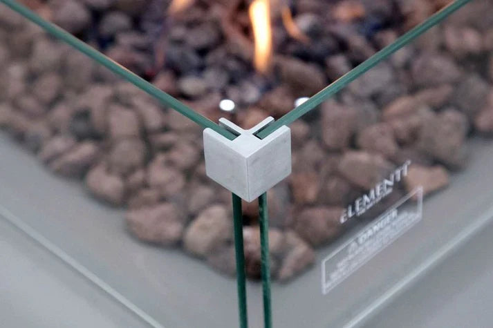 Elementi Rocky Propane Square Fire Table