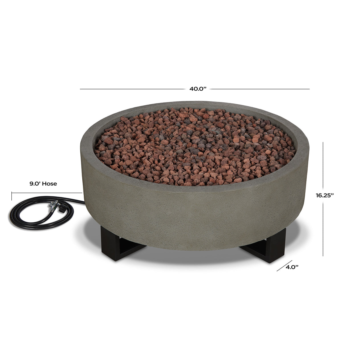 Real Flame Idledale Propane Fire Pit