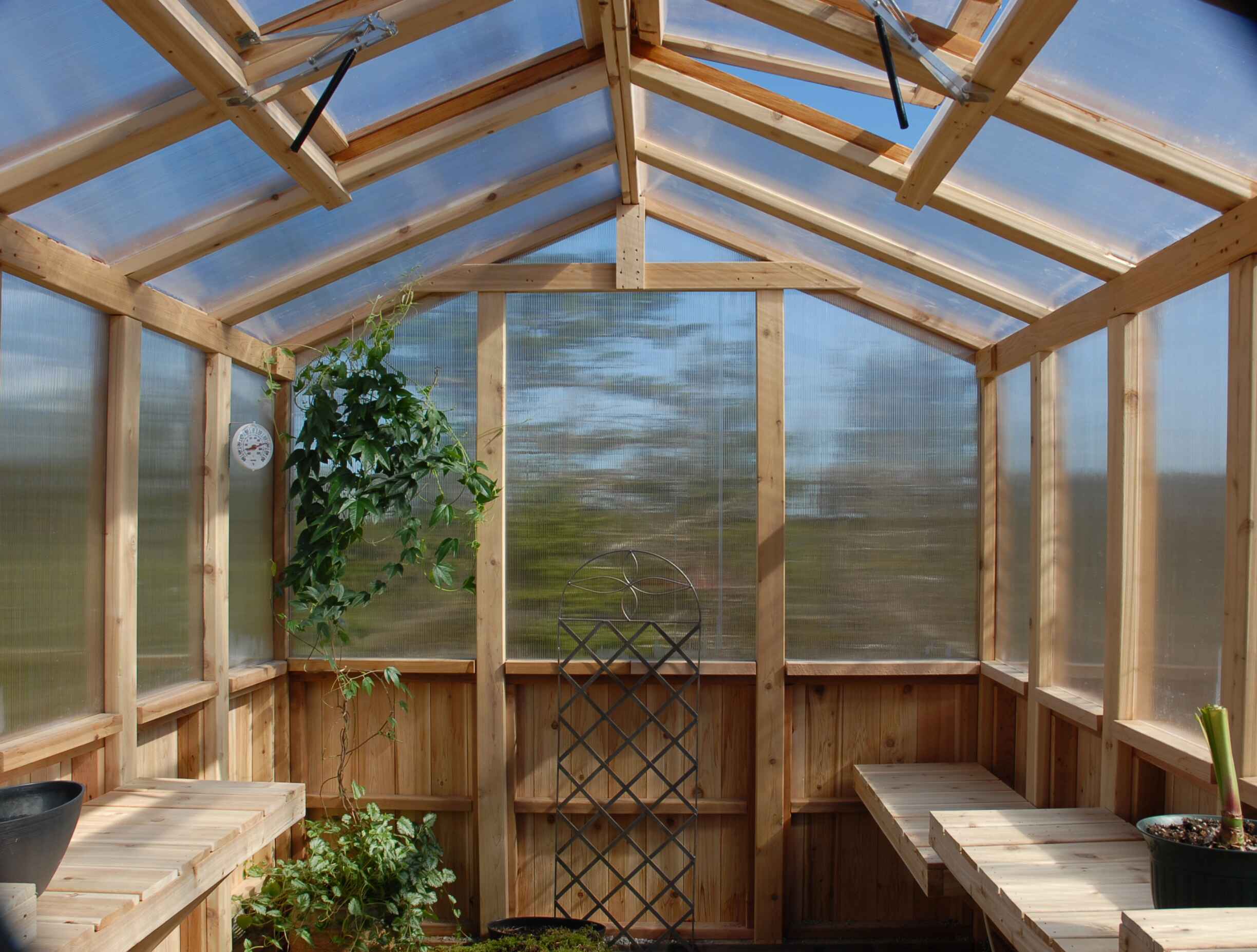 Outdoor Living Today Cedar Greenhouse | 8×12