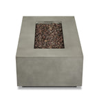 Real Flame Aegean 42" Rectangle Propane or Natural Gas Fire Pit Table