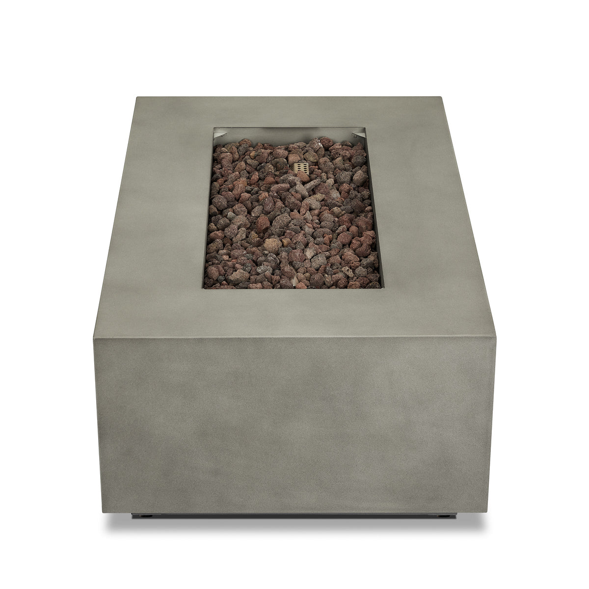 Real Flame Aegean 42" Rectangle Propane or Natural Gas Fire Pit Table