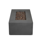 Real Flame Aegean 42" Rectangle Propane or Natural Gas Fire Pit Table