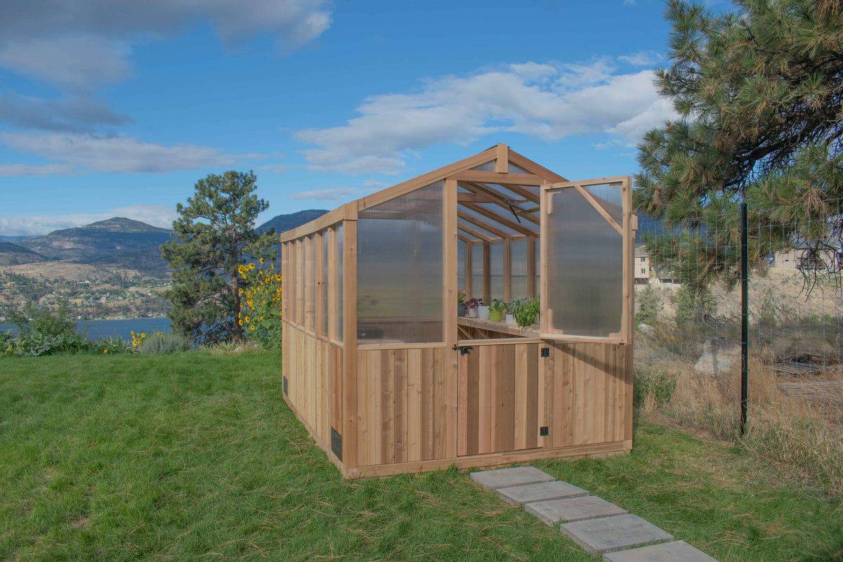 Outdoor Living Today Cedar Greenhouse | 8×12