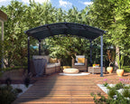 Canopia Tucson 4300/5000 12' Gazebo - Gray/Gray
