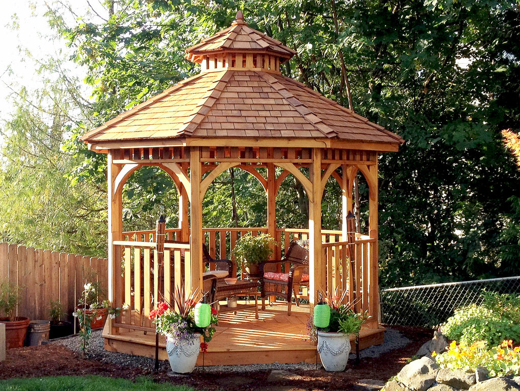 Outdoor Living Today 10′ Bayside Panelized Octagon Gazebo