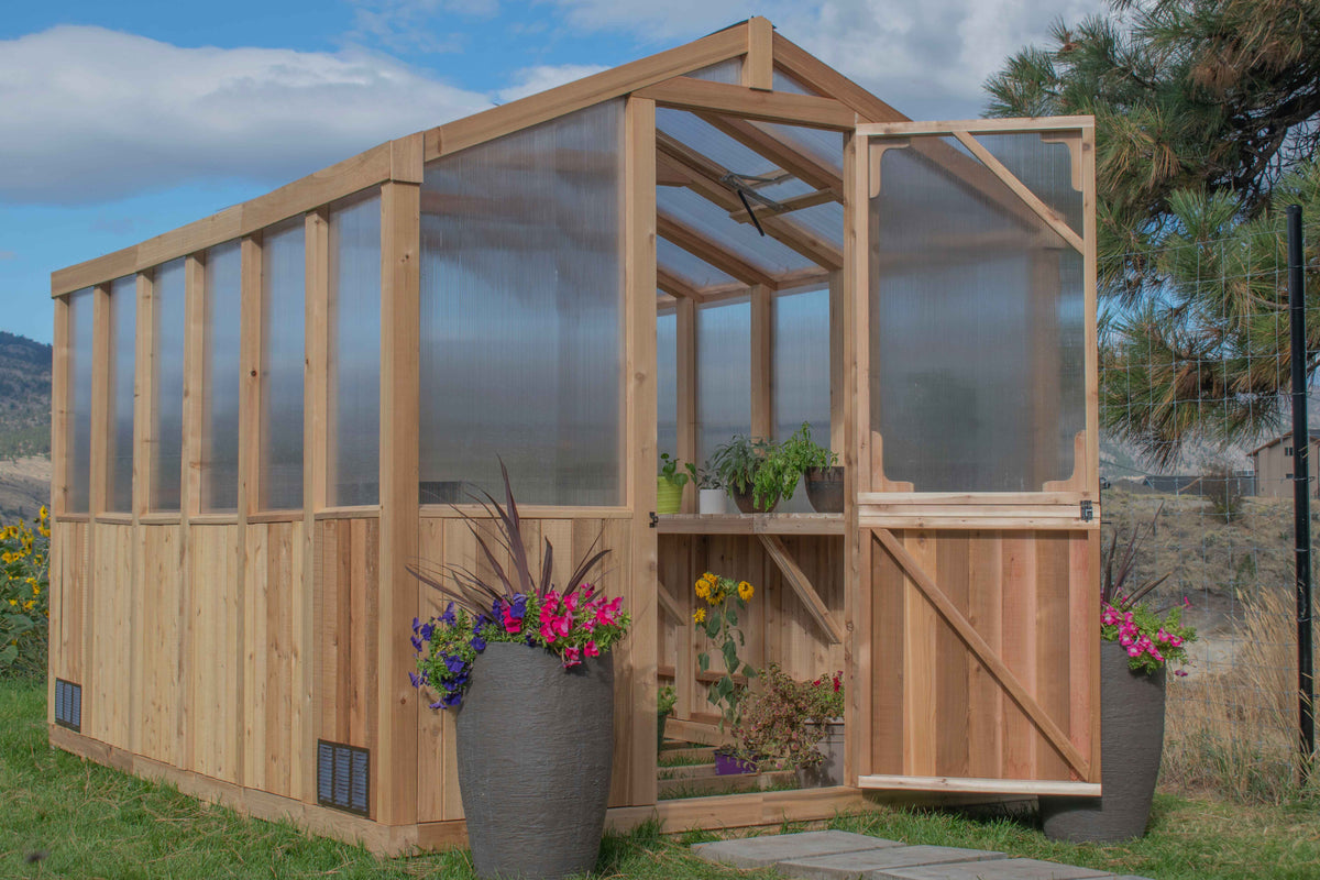 Outdoor Living Today Cedar Greenhouse | 8×12