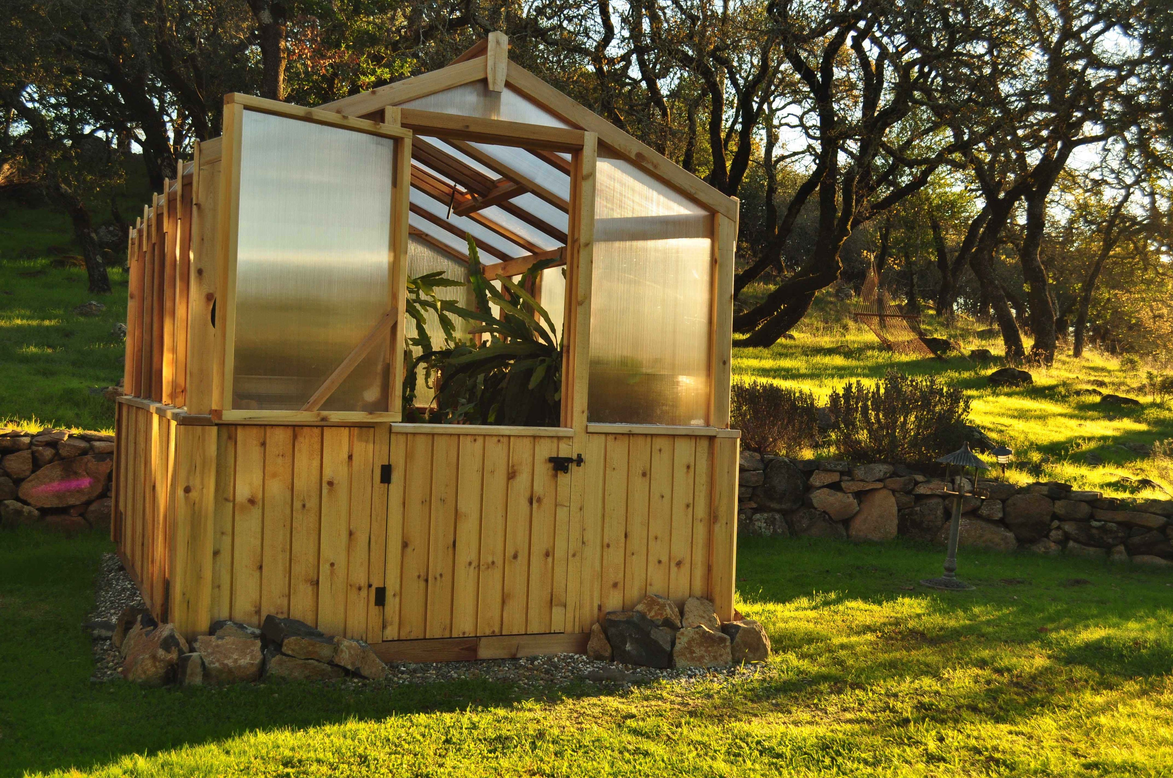 Outdoor Living Today Cedar Greenhouse | 8×12