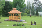 Outdoor Living Today 12′ Bayside Panelized Octagon Gazebo