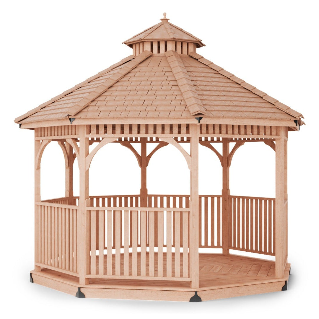 Outdoor Living Today 12′ Bayside Panelized Octagon Gazebo