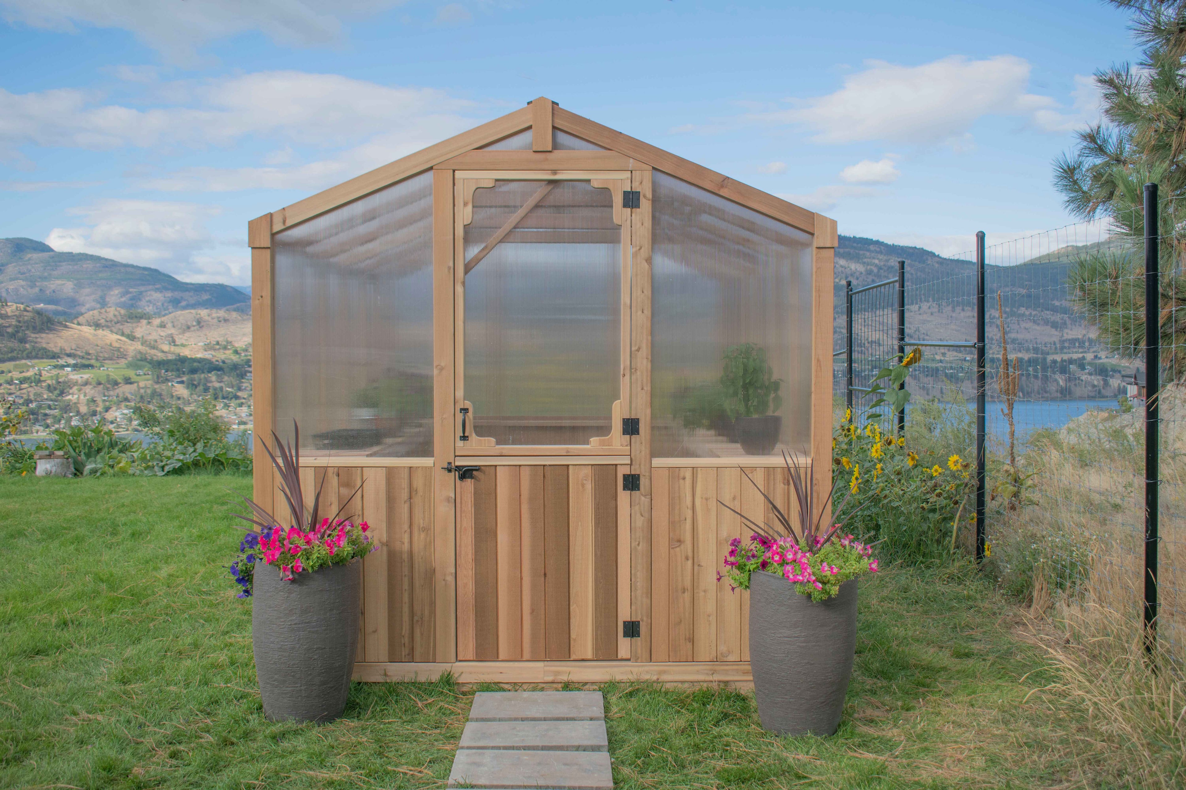 Outdoor Living Today Cedar Greenhouse | 8×12