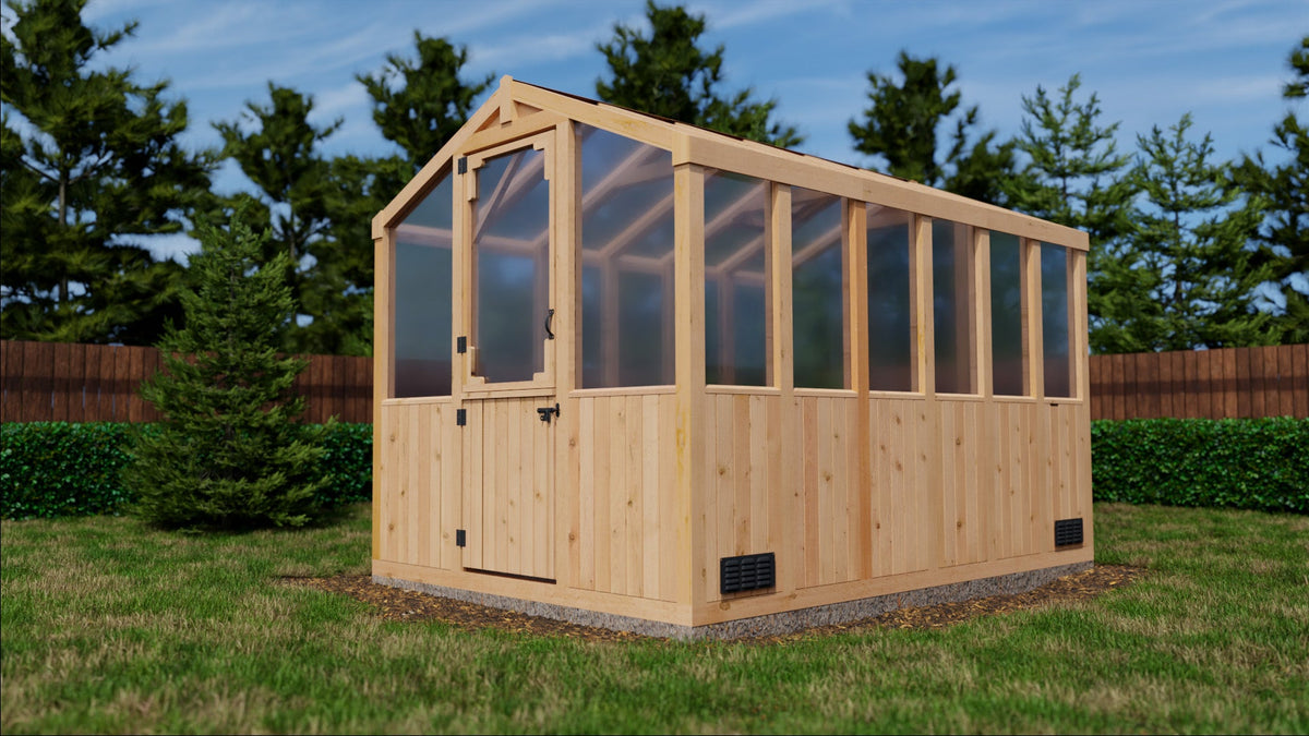 Outdoor Living Today Cedar Greenhouse | 8×12