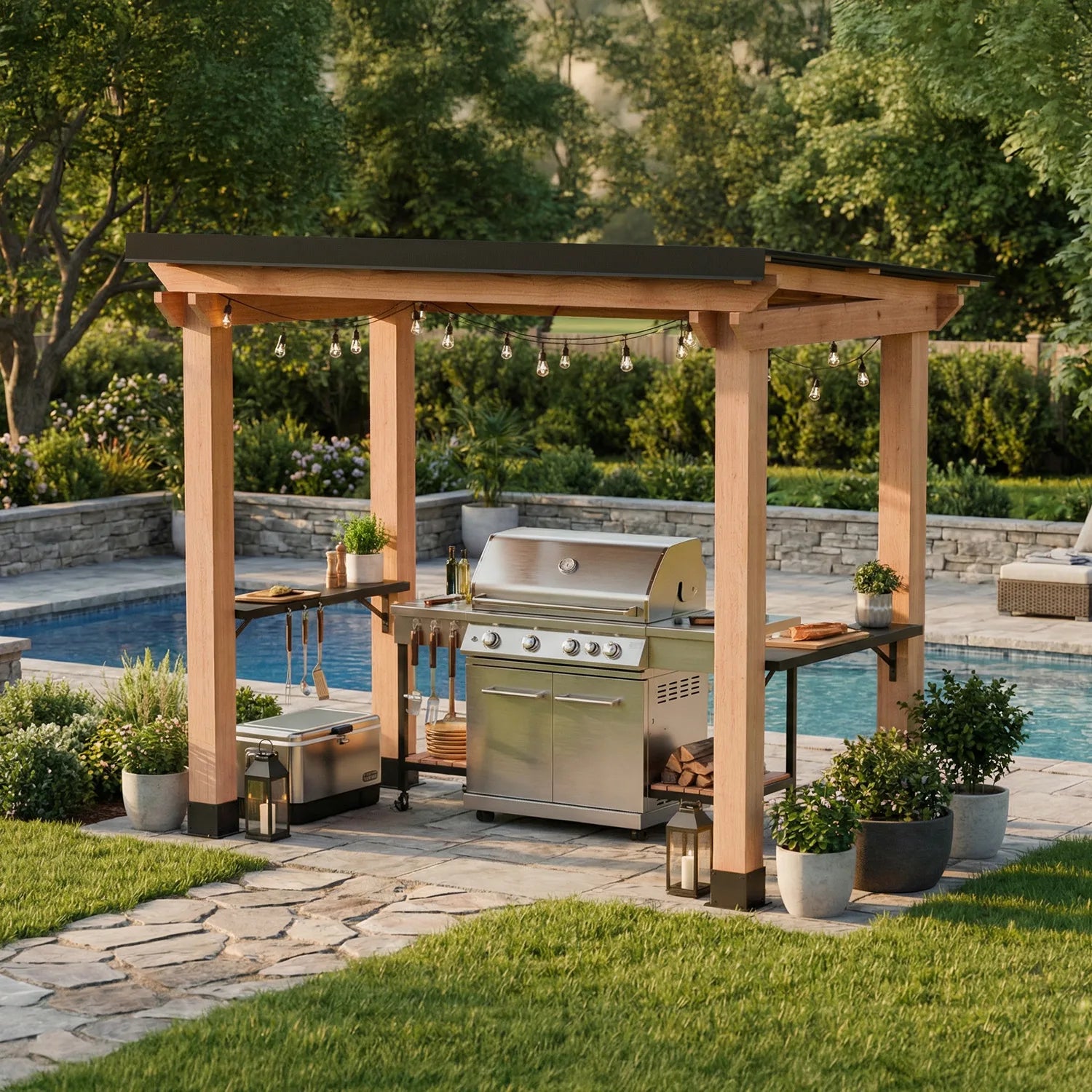 Outdoor Living Today Grill Gazebo | 8x5